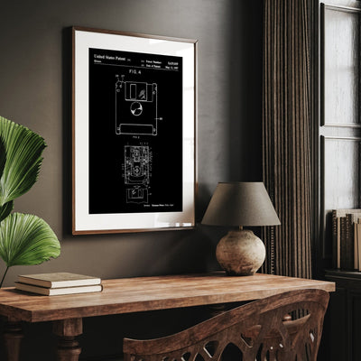 Floppy Disk Patent Print - Magic Posters