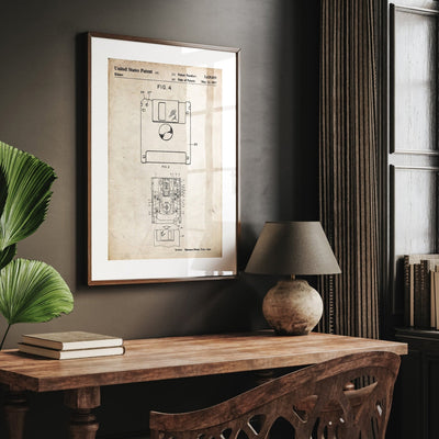 Floppy Disk Patent Print - Magic Posters