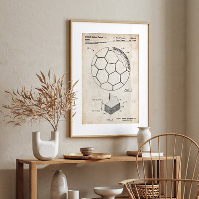 Football Patent Print - Magic Posters