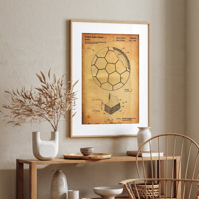 Football Patent Print - Magic Posters