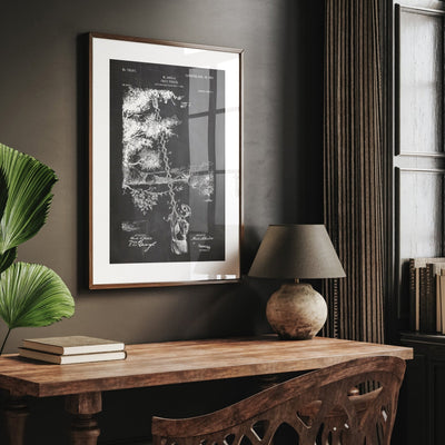 Fruit Picker 1903 Patent Print - Magic Posters