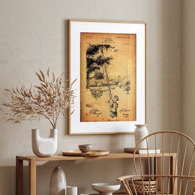 Fruit Picker 1903 Patent Print - Magic Posters