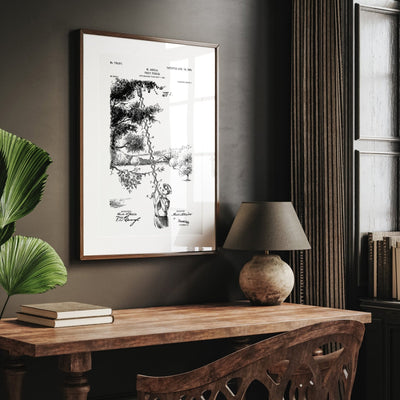 Fruit Picker 1903 Patent Print - Magic Posters