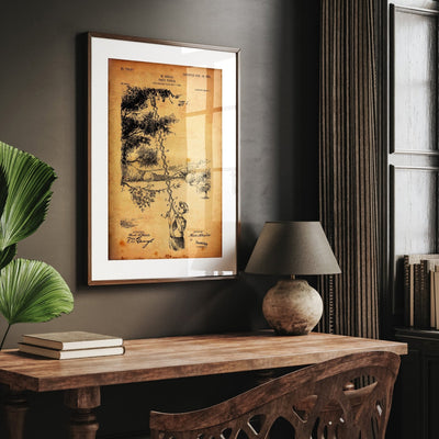 Fruit Picker 1903 Patent Print - Magic Posters