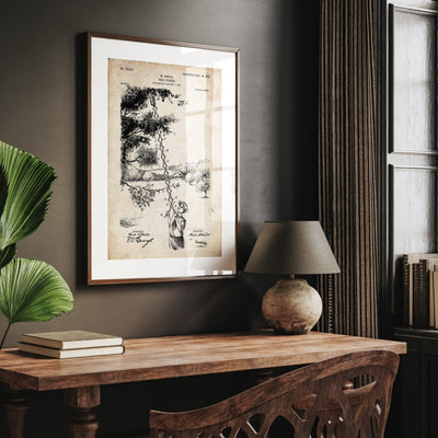 Fruit Picker 1903 Patent Print - Magic Posters