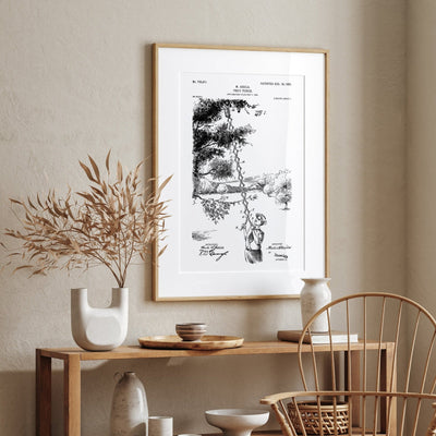 Fruit Picker 1903 Patent Print - Magic Posters