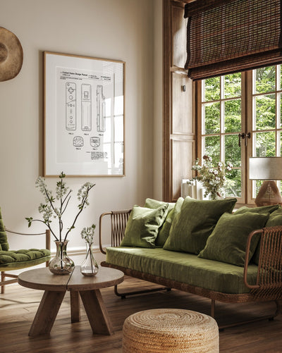 Game Controller 2008 Patent Print - Magic Posters