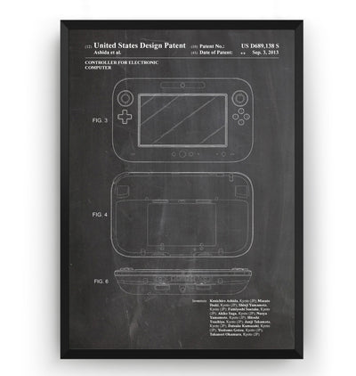 Game Controller 2013 Patent Print - Magic Posters