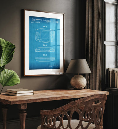Gameboy Advance 2002 Patent Print - Magic Posters