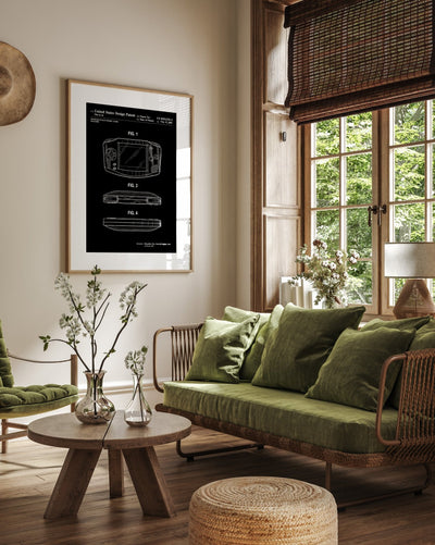 Gameboy Advance 2002 Patent Print - Magic Posters