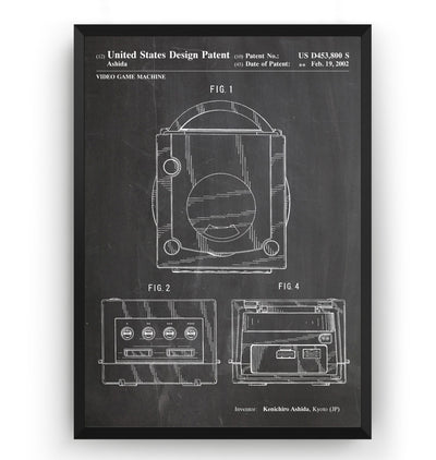 Gamecube 2002 Patent Print - Magic Posters