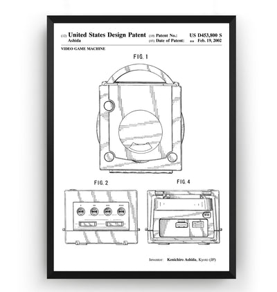 Gamecube 2002 Patent Print - Magic Posters