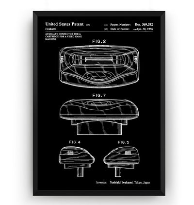 Genesis 32X 1996 Patent Print - Magic Posters
