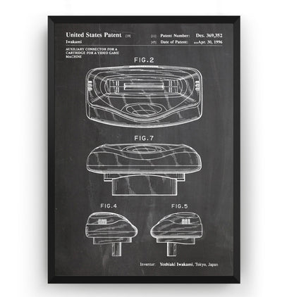 Genesis 32X 1996 Patent Print - Magic Posters