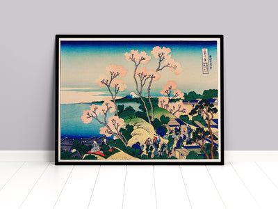Goten-Yama Hill, Shinagawa On The Tokaido By Katsushika Hokusai - Magic Posters