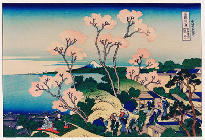 Goten-Yama Hill, Shinagawa On The Tokaido By Katsushika Hokusai - Magic Posters