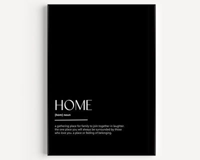 Home Definition Print - Magic Posters