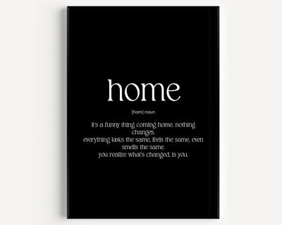 Home Definition Print - Version 2 - Magic Posters
