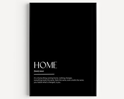 Home Definition Print - Version 2 - Magic Posters