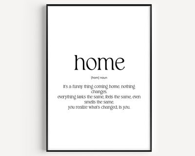 Home Definition Print - Version 2 - Magic Posters