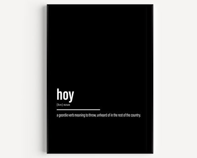 Hoy Definition Print - Magic Posters