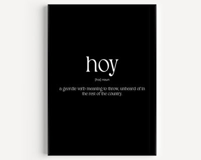 Hoy Definition Print - Magic Posters