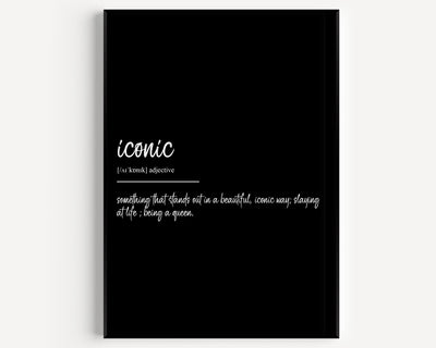 Iconic Definition Print - Magic Posters