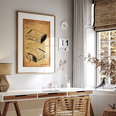 360 Elite Console 2010 Patent Print - Magic Posters