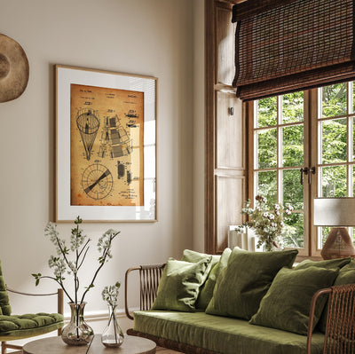 Parachute 1949 Patent Print - Magic Posters