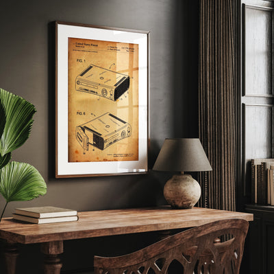 360 Elite Console 2010 Patent Print - Magic Posters