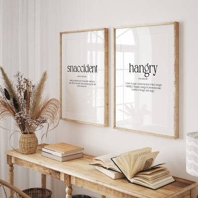 Kitchen Set Of 2 Definition Prints - Magic Posters