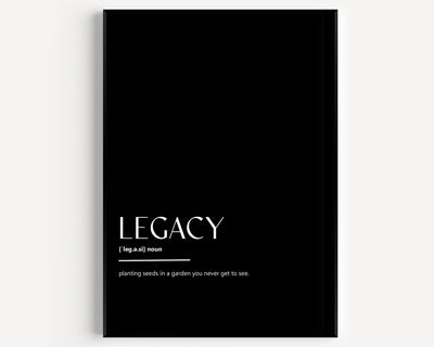 Legacy Definition Print - Magic Posters
