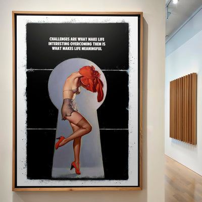 Limited Edition James Robins Challenges Print - Black - Magic Posters