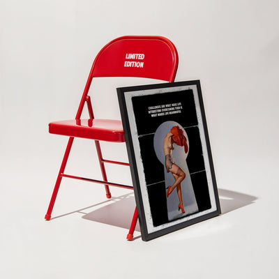 Limited Edition James Robins Challenges Print - Black - Magic Posters