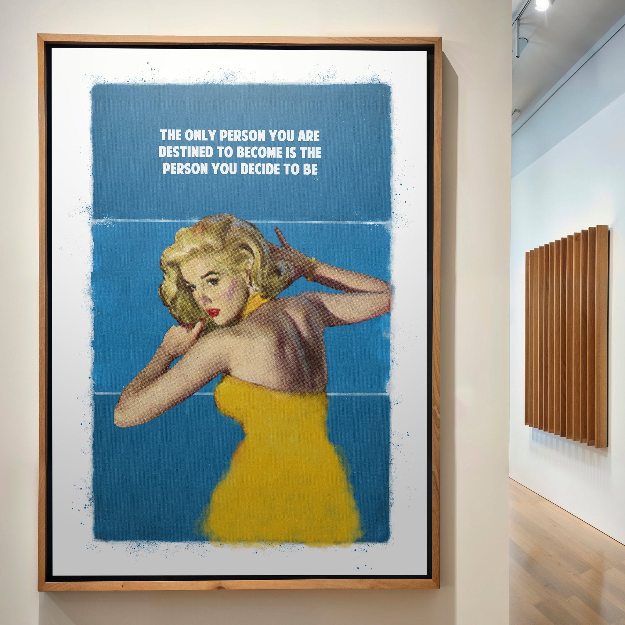 Limited Edition James Robins Destined To Become Print - Blue - Magic Posters