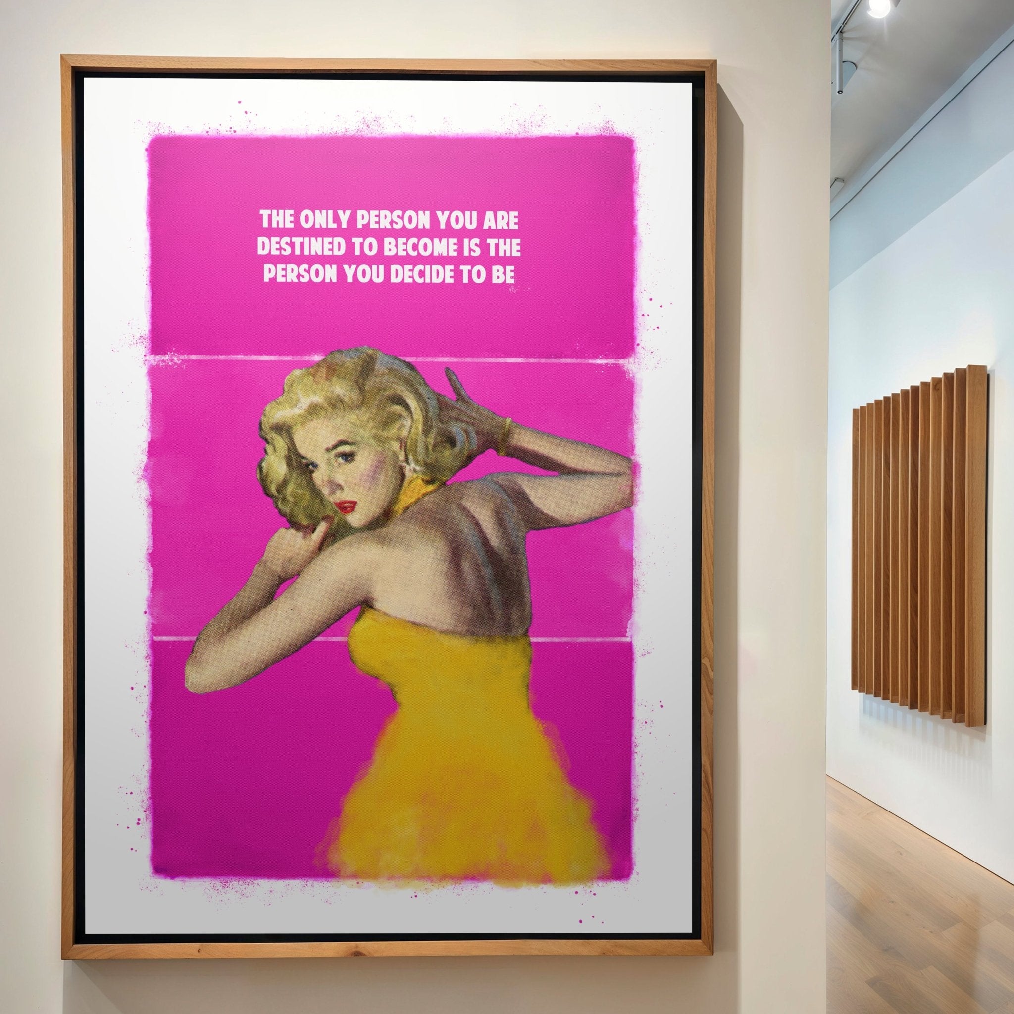 Limited Edition James Robins Destined To Become Print - Red - Magic Posters