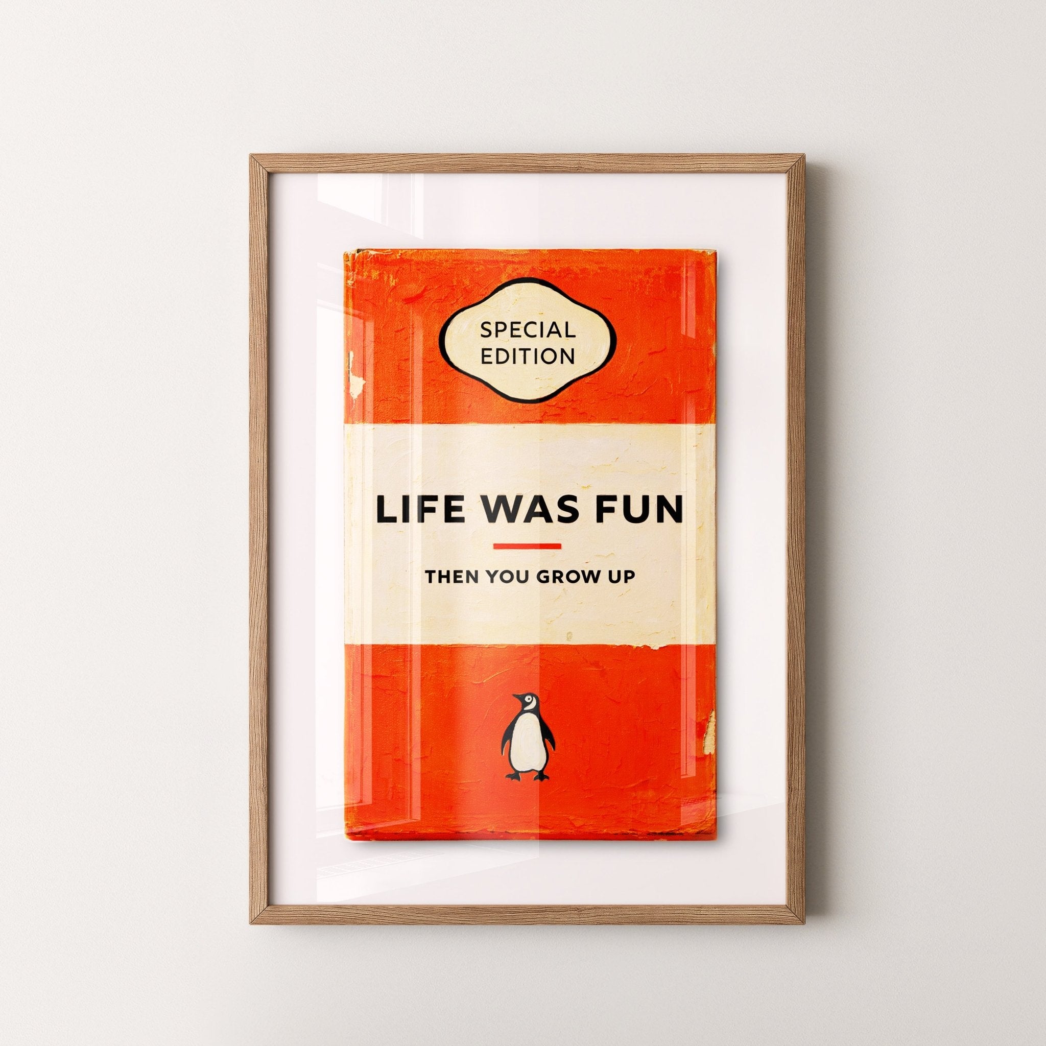 Limited Edition James Robins Life Was Fun Print - Magic Posters
