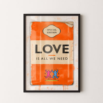 Limited Edition James Robins Love Is All We Need Print - Magic Posters