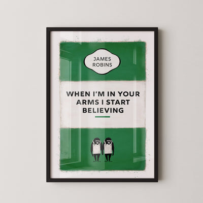 Limited Edition James Robins When I'm In Your Arms Print - Magic Posters