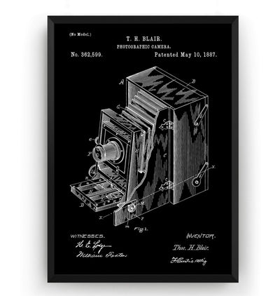 Lucidograph Camera Patent Print - Magic Posters