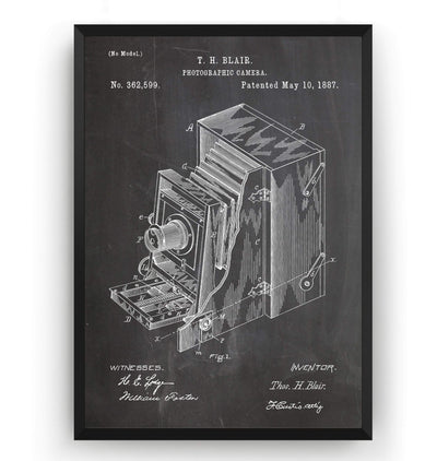 Lucidograph Camera Patent Print - Magic Posters