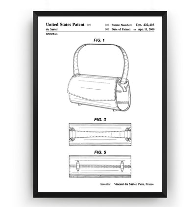 LV Handbag 2000 Patent Print - Magic Posters