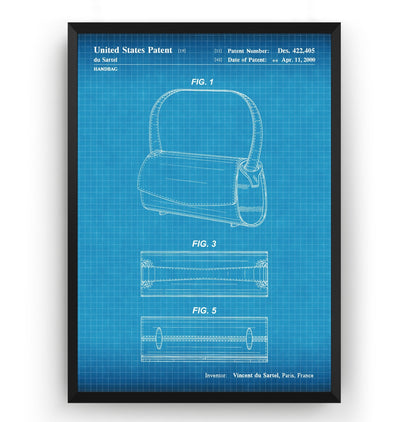 LV Handbag 2000 Patent Print - Magic Posters