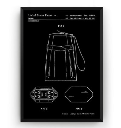 LV Shoulder Bag 1992 Patent Print - Magic Posters