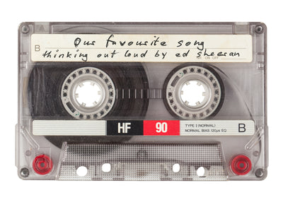 Personalised Retro Mixtape Print