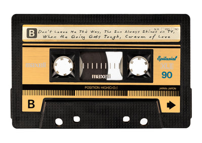 Personalised Retro Mixtape Print