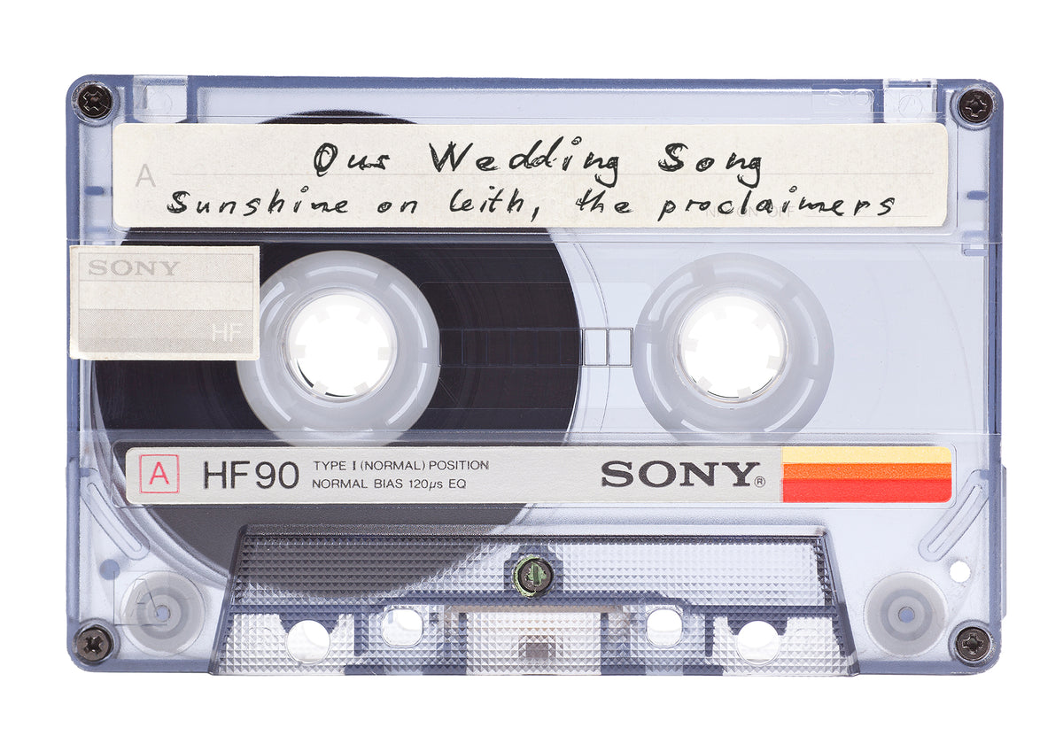 Personalised Retro Mixtape Print