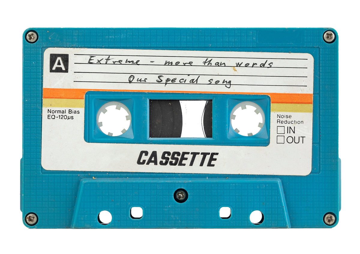 Personalised Retro Mixtape Print