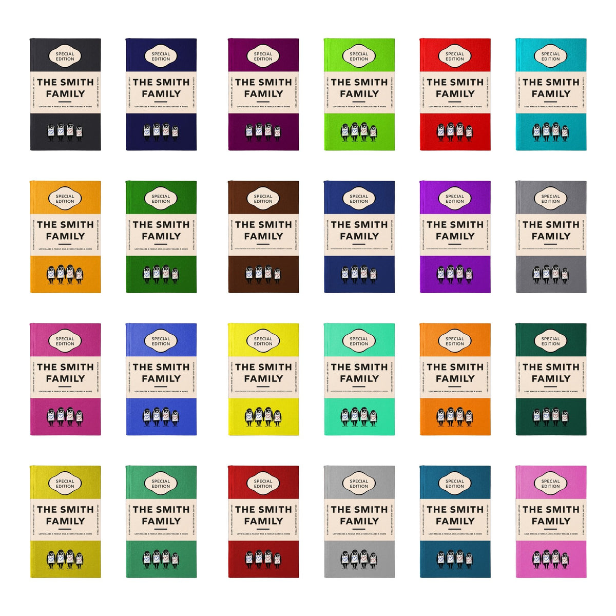 Personalised Special Edition Multi Book Print (Square)