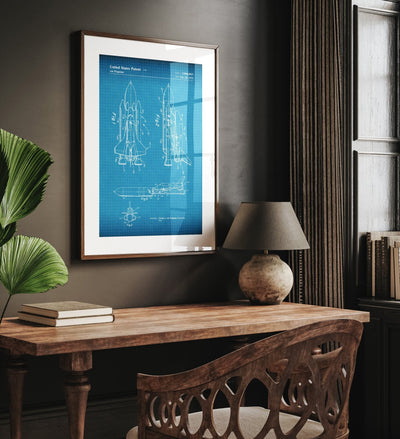 NASA Space Shuttle Patent Print - Magic Posters